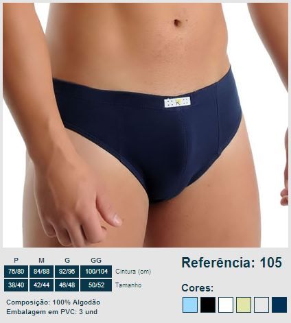 CUECA SLIP ALG. P.M.G.GG